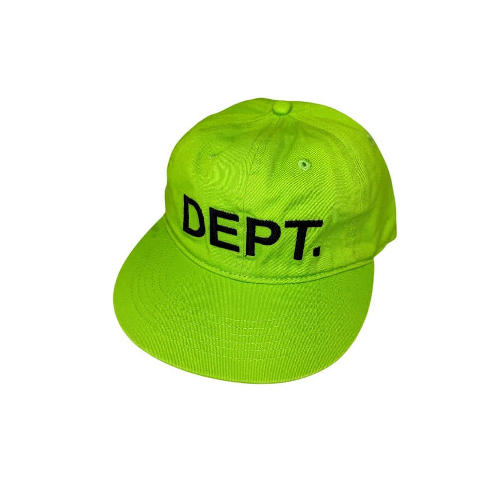 Gallery Dept Hat Flo Green Neon Snapback Cap DC-9147FLOGREEN